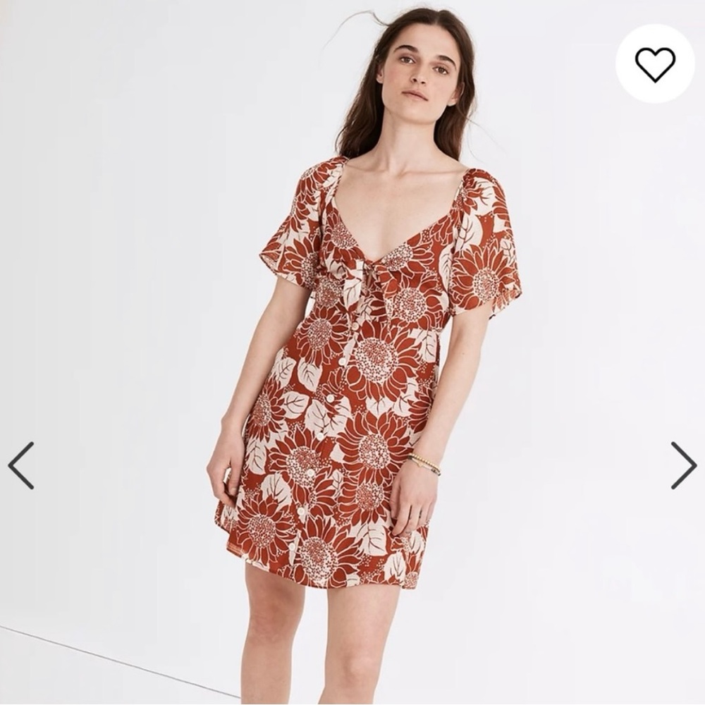 Madewell Silk Mini Dress
